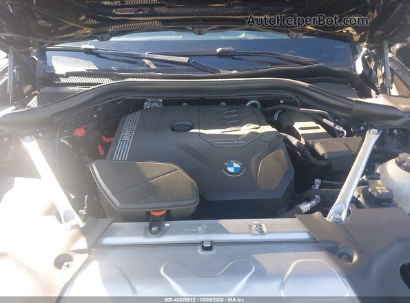 5UXTY5C03M9H42667 2021 BMW X3 Черный Вид сзади