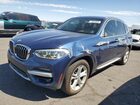 2020 Bmw X3 Xdrive30i Blue vin: 5UXTY5C08L9C30434