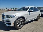 2021 Bmw X3 Xdrive30i White vin: 5UXTY5C09M9E48559