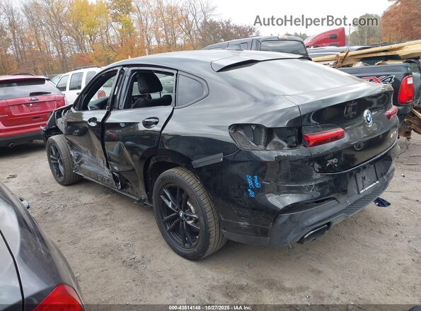 5UXUJ5C56KLJ63237 2019 BMW X4 Черный Задняя левая четверть