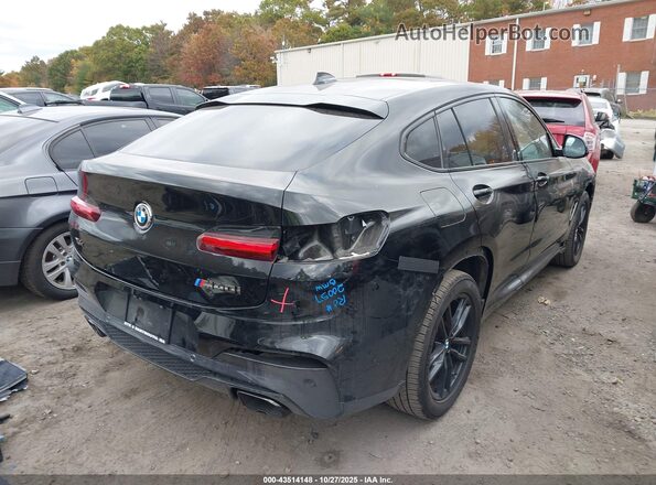5UXUJ5C56KLJ63237 2019 BMW X4 Черный Задняя правая четверть