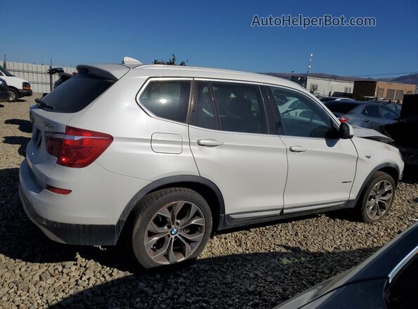 5UXWX9C50G0D94113 2016 BMW X3 Белый Задняя правая четверть