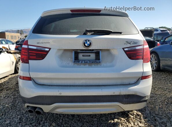 5UXWX9C50G0D94113 2016 BMW X3 Белый Вид сзади