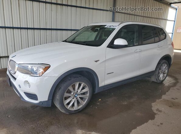 5UXWX9C54G0D64421 2016 BMW X3 White Vista tres cuartos delantera izquierda