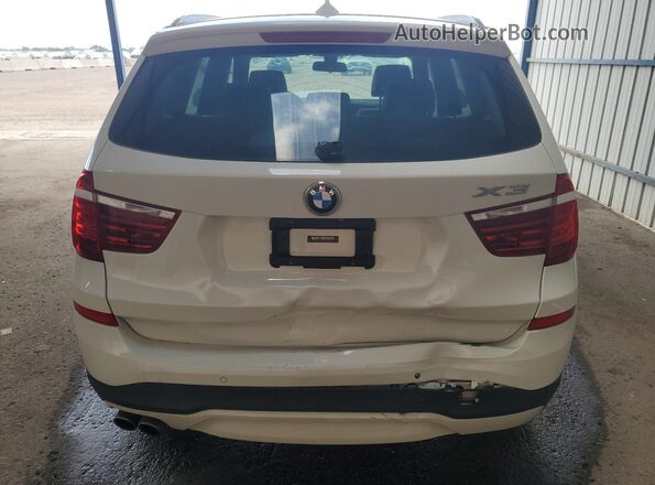 5UXWX9C54G0D64421 2016 BMW X3 White Vista trasera