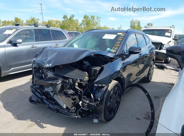 5XYK5CDF5TG334341 2026 KIA SPORTAGE Black Առջևի ձախ երեք քառորդ տեսարան