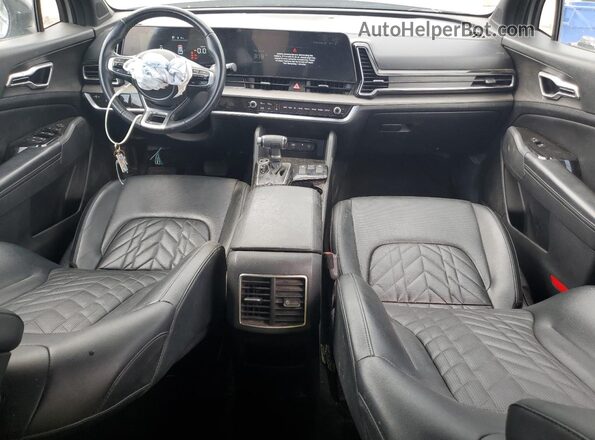 5XYK6CDF7RG154297 2024 KIA SPORTAGE Gray Vista del salpicadero
