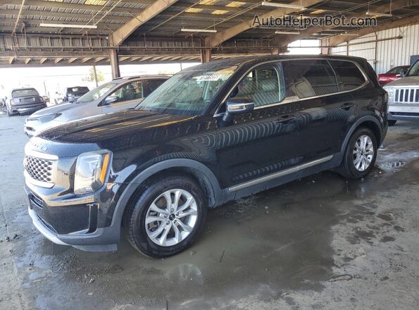 5XYP24HC2LG026449 2020 KIA TELLURIDE Black Передня ліва чверть