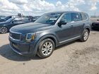 2020 Kia Telluride Lx Gray vin: 5XYP24HC3LG077765