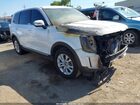2020 Kia Telluride Lx White vin: 5XYP24HC6LG047093