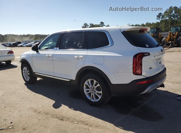 5XYP24HC7LG091961 2020 KIA TELLURIDE Белый Задняя левая четверть