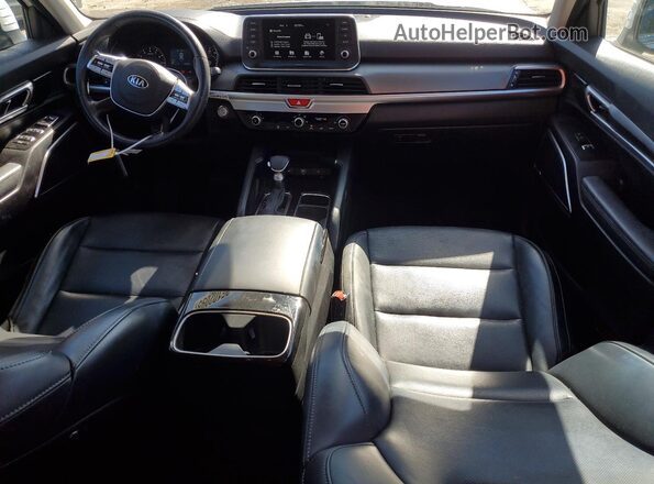 5XYP24HC7LG091961 2020 KIA TELLURIDE Белый Вид панели приборов