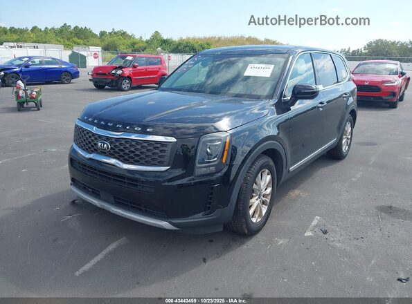 5XYP2DHC5MG179070 2021 KIA TELLURIDE Черный Передняя левая четверть