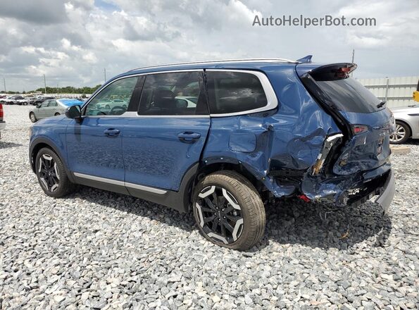 5XYP34GC8SG628687 2025 KIA TELLURIDE Blue Rear left