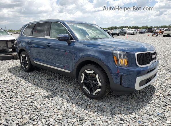 5XYP34GC8SG628687 2025 KIA TELLURIDE Blue Front right