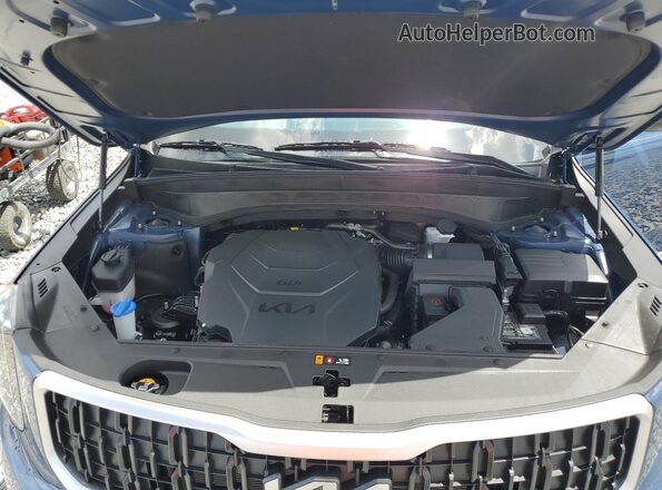 5XYP34GC8SG628687 2025 KIA TELLURIDE Blue Engine compartment view