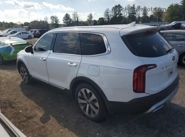 5XYP34HC1MG110471 2021 KIA TELLURIDE Белый Задняя левая четверть