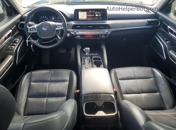 5XYP34HC1MG110471 2021 KIA TELLURIDE Белый Вид панели приборов