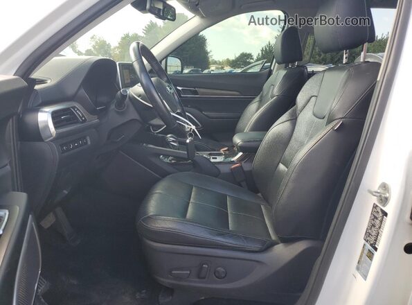 5XYP34HC1MG110471 2021 KIA TELLURIDE Белый Вид салона спереди