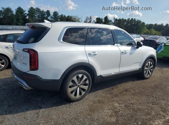 5XYP34HC1MG110471 2021 KIA TELLURIDE Белый Задняя правая четверть