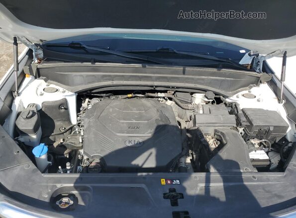 5XYP34HC1MG110471 2021 KIA TELLURIDE Белый Вид подкапотного пространства