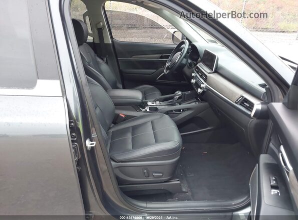 5XYP34HC7NG319862 2022 KIA TELLURIDE Gray Вид салону спереду