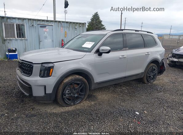 5XYP3DGC6SG635105 2025 KIA TELLURIDE Серый Передняя левая четверть
