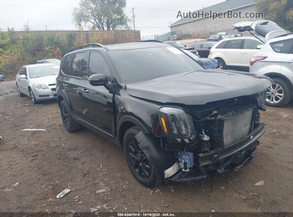 5XYP5DGC9RG437400 2024 KIA TELLURIDE Черный Передняя правая четверть