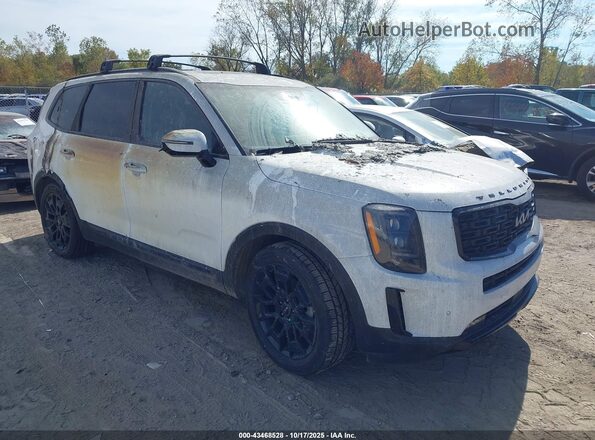5XYP5DHC5NG303086 2022 KIA TELLURIDE Белый Передняя правая четверть