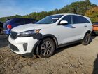 2020 Kia Sorento S White vin: 5XYPGDA54LG668488