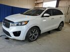 2016 Kia Sorento Sx White vin: 5XYPK4A5XGG015524