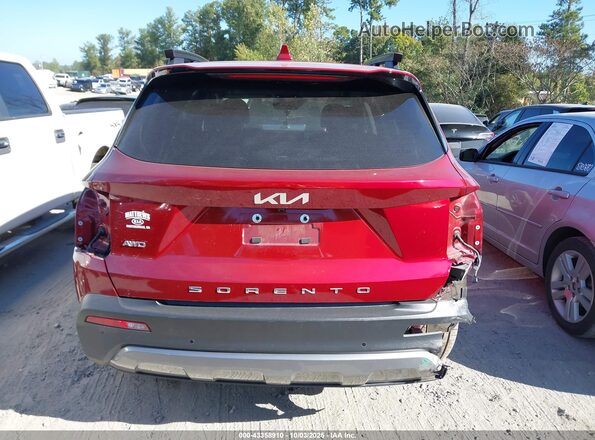 5XYRKDLF2NG094571 2022 KIA SORENTO Red 