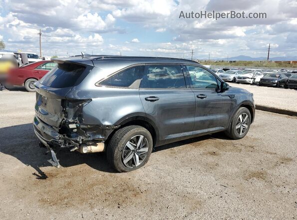 5XYRL4LC0NG127165 2022 KIA SORENTO Угольный Задняя правая четверть