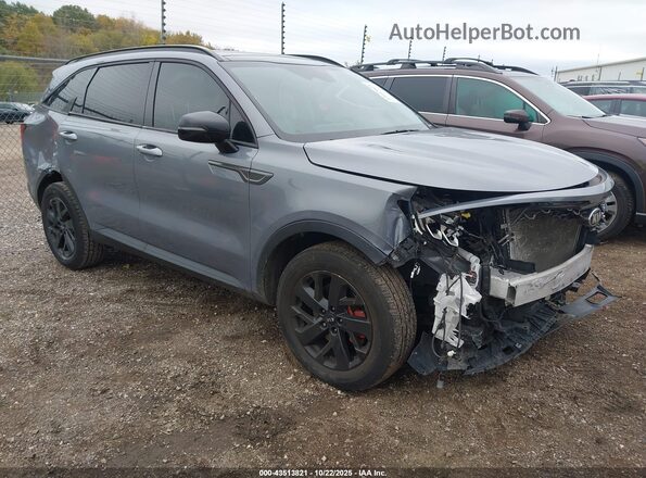 5XYRLDLC5MG060867 2021 KIA SORENTO Gray Front right