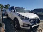 2017 Hyundai Santa Fe Sport Белый vin: 5XYZUDLB0HG480210
