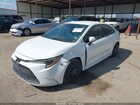 2022 Toyota Corolla Le White vin: 5YFEPMAE3NP368964