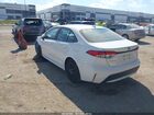 2022 Toyota Corolla Le White vin: 5YFEPMAE3NP368964