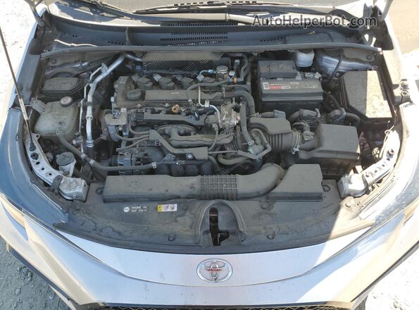 5YFP4MCE0MP067372 2021 TOYOTA LL Silver Вид задньої частини салону