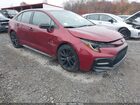2022 Toyota Corolla Se Nightshade Edition Maroon vin: 5YFS4MCEXNP107078