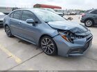 2020 Toyota Corolla Se Синий vin: 5YFS4RCE0LP038962