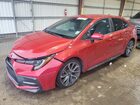 2020 Toyota Corolla Se Red vin: 5YFS4RCE9LP019536