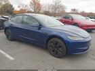2024 Tesla Model 3 Long Range Dual Motor All-wheel Drive/rear-wheel Drive Blue vin: 5YJ3E1EA1RF722467