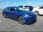 2020 Tesla Model 3 Standard Range Plus Rear-wheel Drive/standard Range Rear-wheel Drive Синий vin: 5YJ3E1EAXLF796932