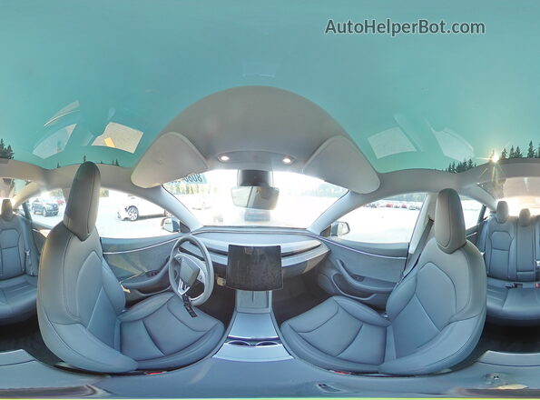 5YJ3E1EB0SF882774 2025 TESLA MODEL Gray Vista de la etiqueta del VIN