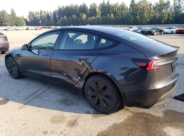 5YJ3E1EB0SF882774 2025 TESLA MODEL Gray Trasero izquierdo