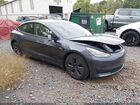 2022 Tesla Model 3 Long Range Dual Motor All-wheel Drive Gray vin: 5YJ3E1EB4NF260019
