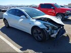 2020 Tesla Model 3 Long Range Dual Motor All-wheel Drive White vin: 5YJ3E1EB6LF619626