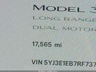 2024 Tesla Model 3 Long Range Dual Motor All-wheel Drive Blue vin: 5YJ3E1EB7RF737029