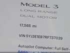2024 Tesla Model 3 Long Range Dual Motor All-wheel Drive Blue vin: 5YJ3E1EB7RF737029