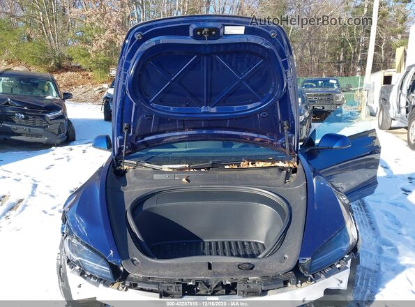 5YJ3E1EB7RF737029 2024 TESLA MODEL 3 Blue Vista trasera